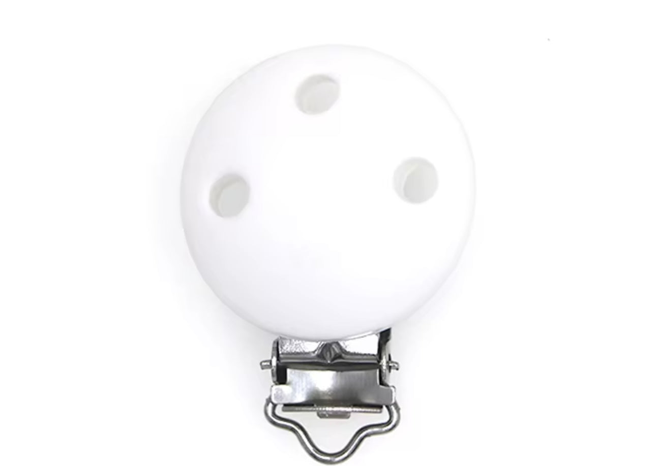 Clip 35 mm blanc