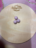 Perles ronde violet clair  12 mm