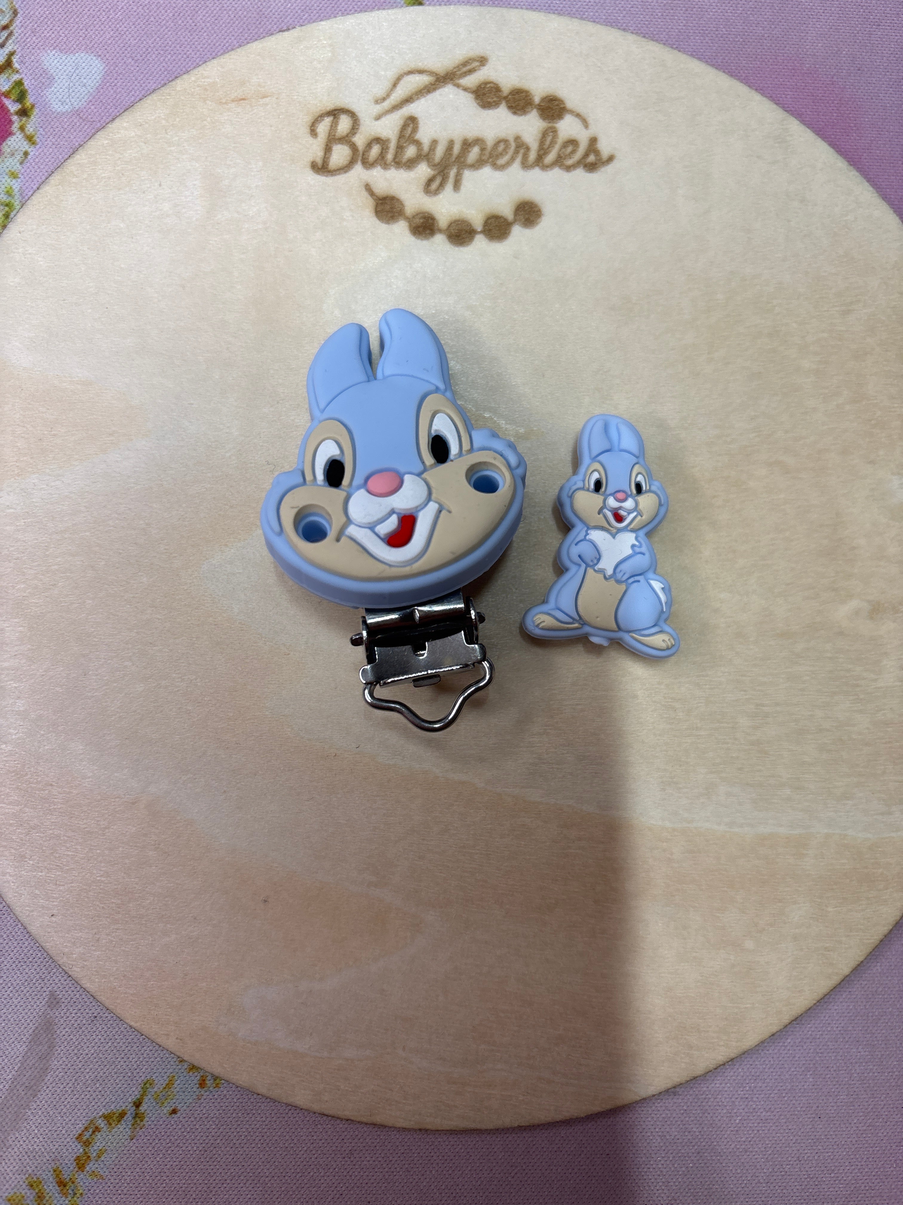 Panpan bleu clair