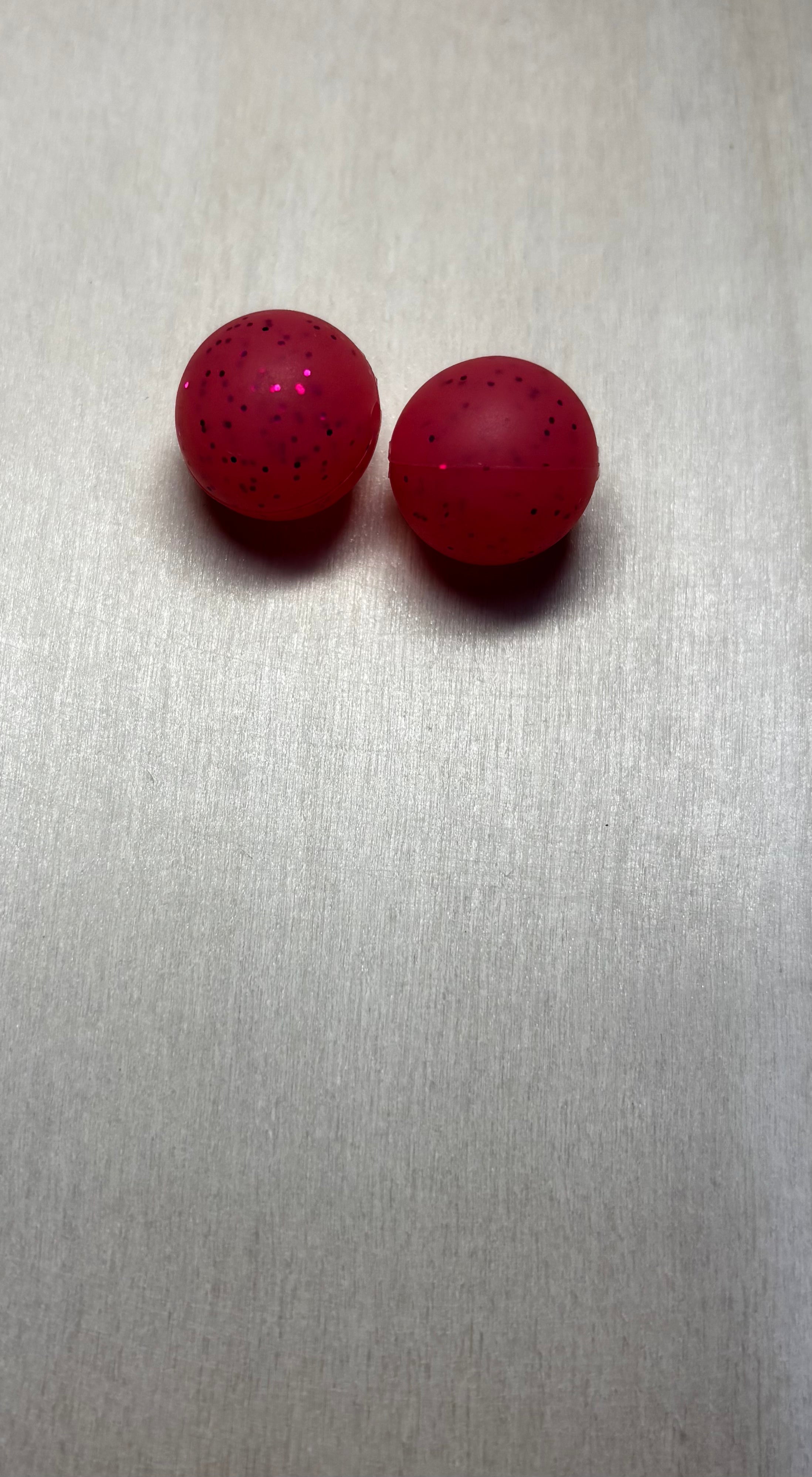 Perles rondes pailletées