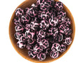 Perles léopard rose 15 mm