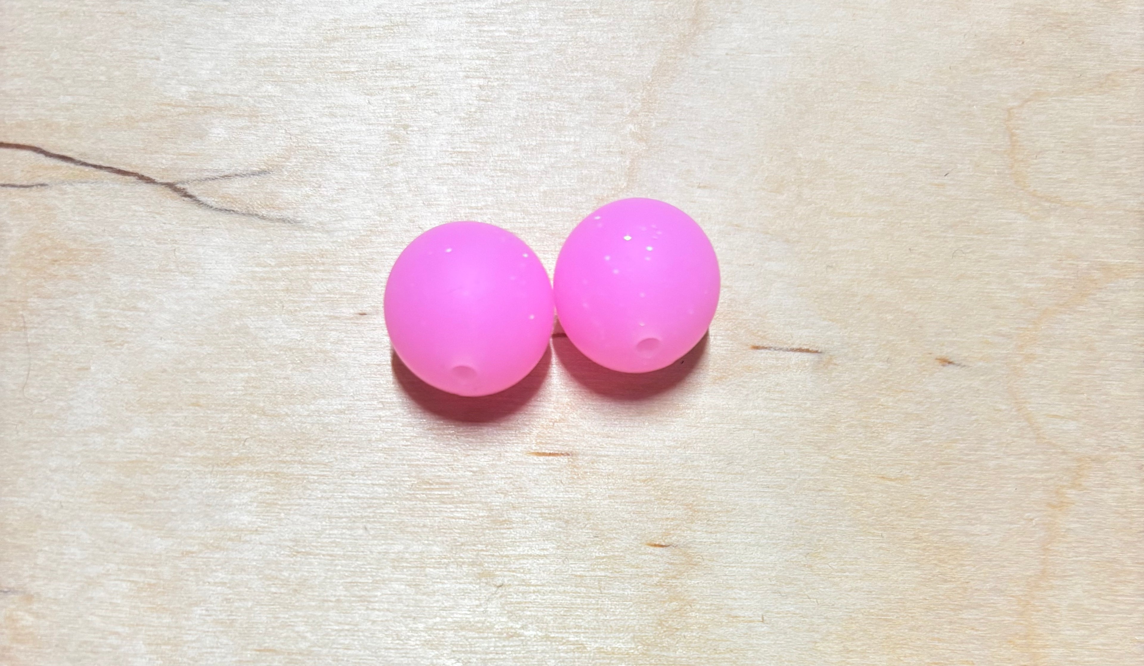 Perles pailletées 15mm