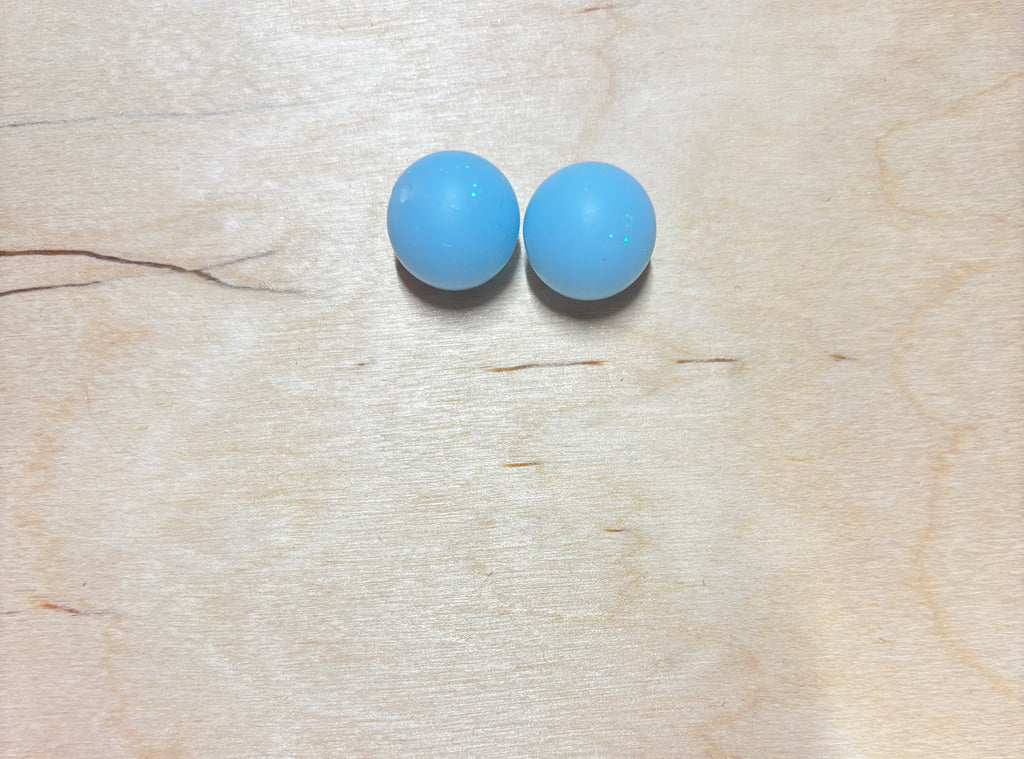 Perles pailletées 15mm