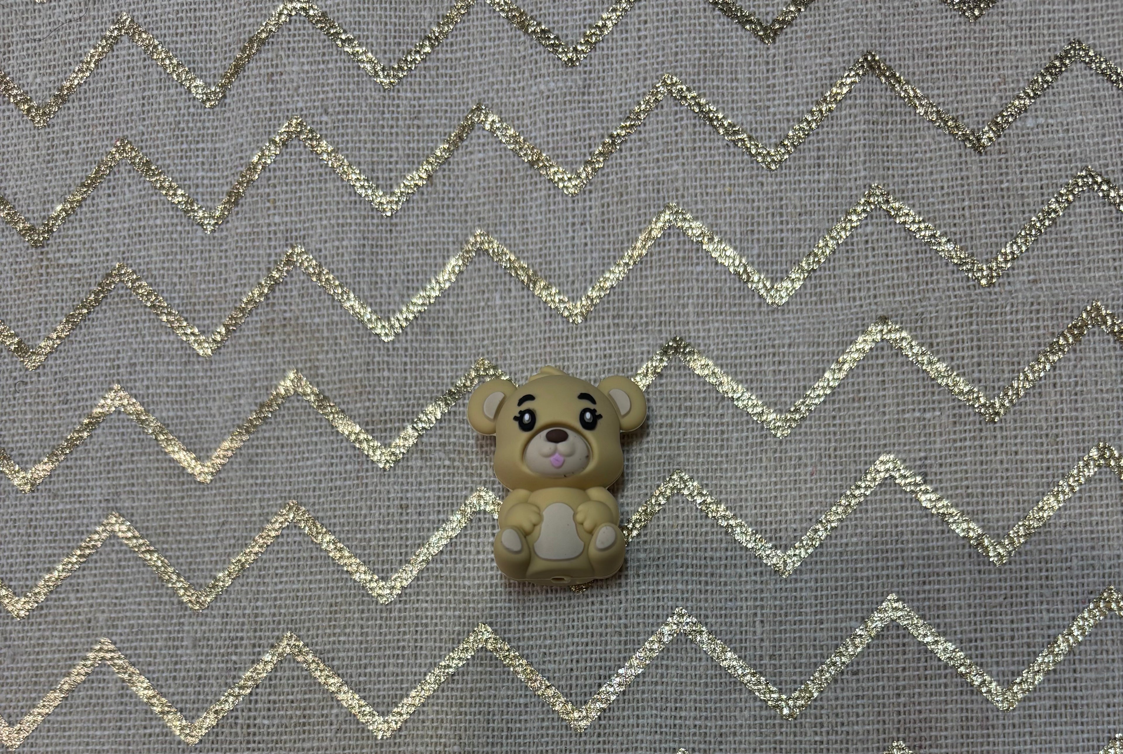 Ourson 3D beige