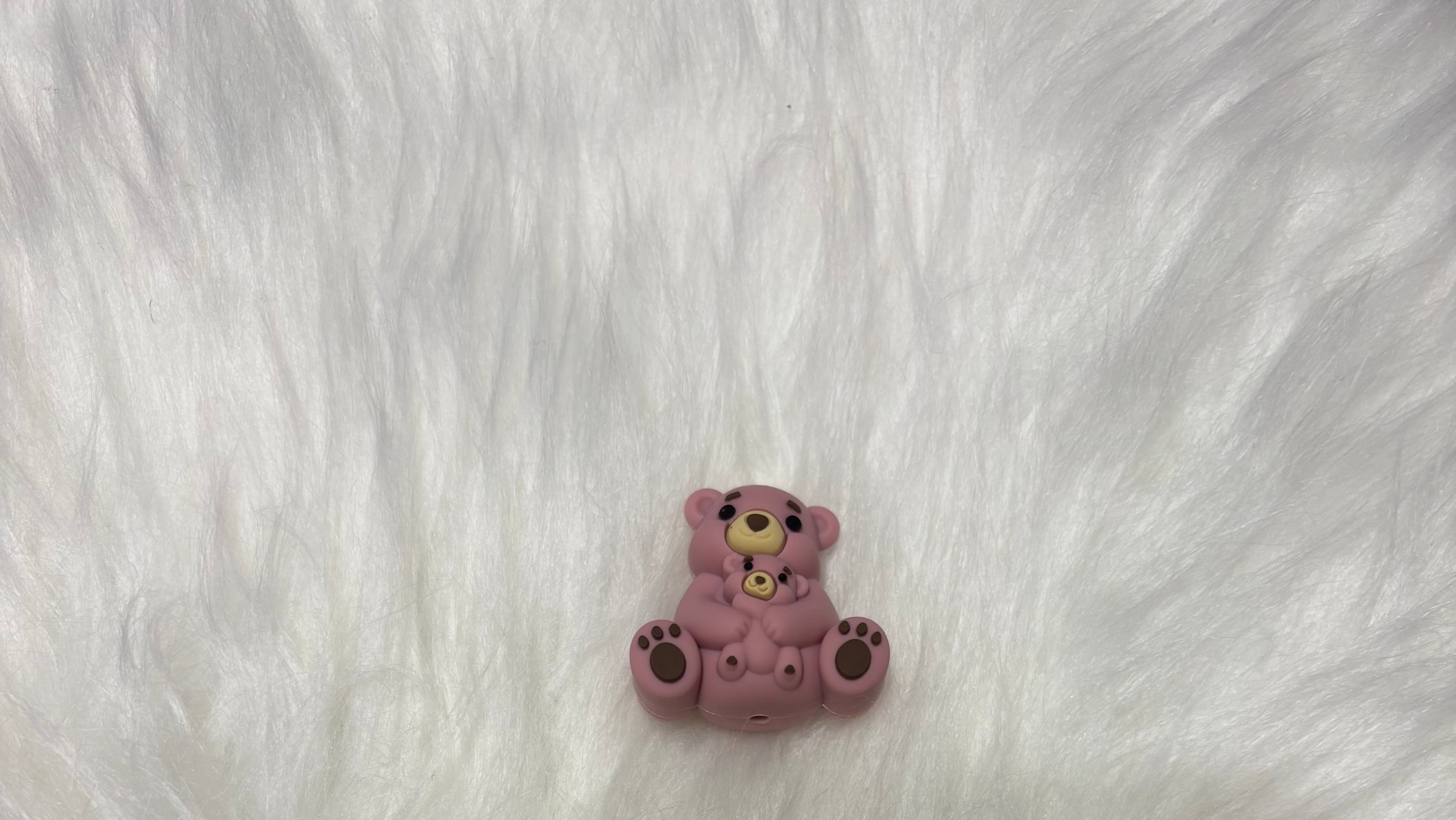 Ourson 3D maman et bébé