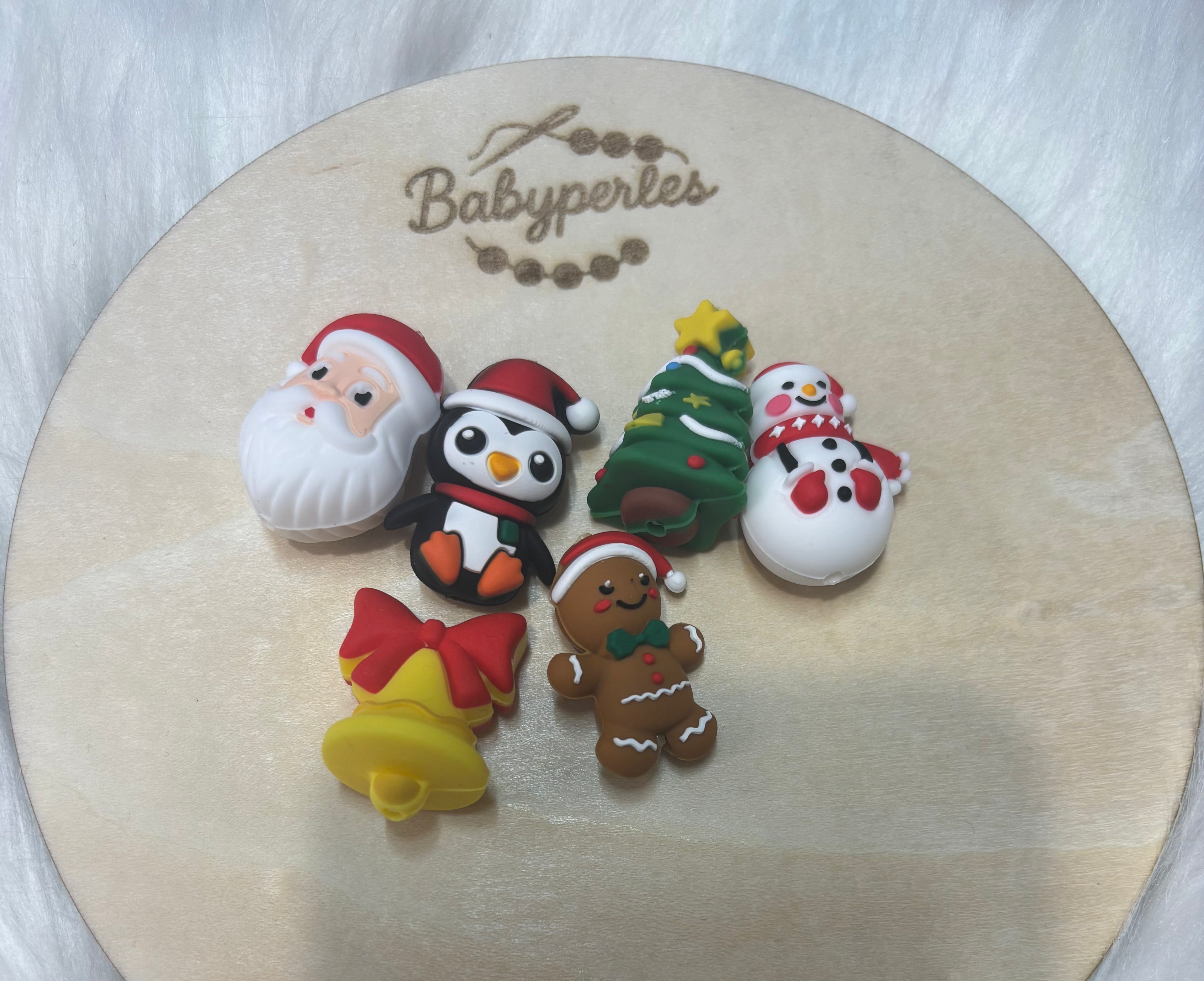 Perles de Noël en 3D