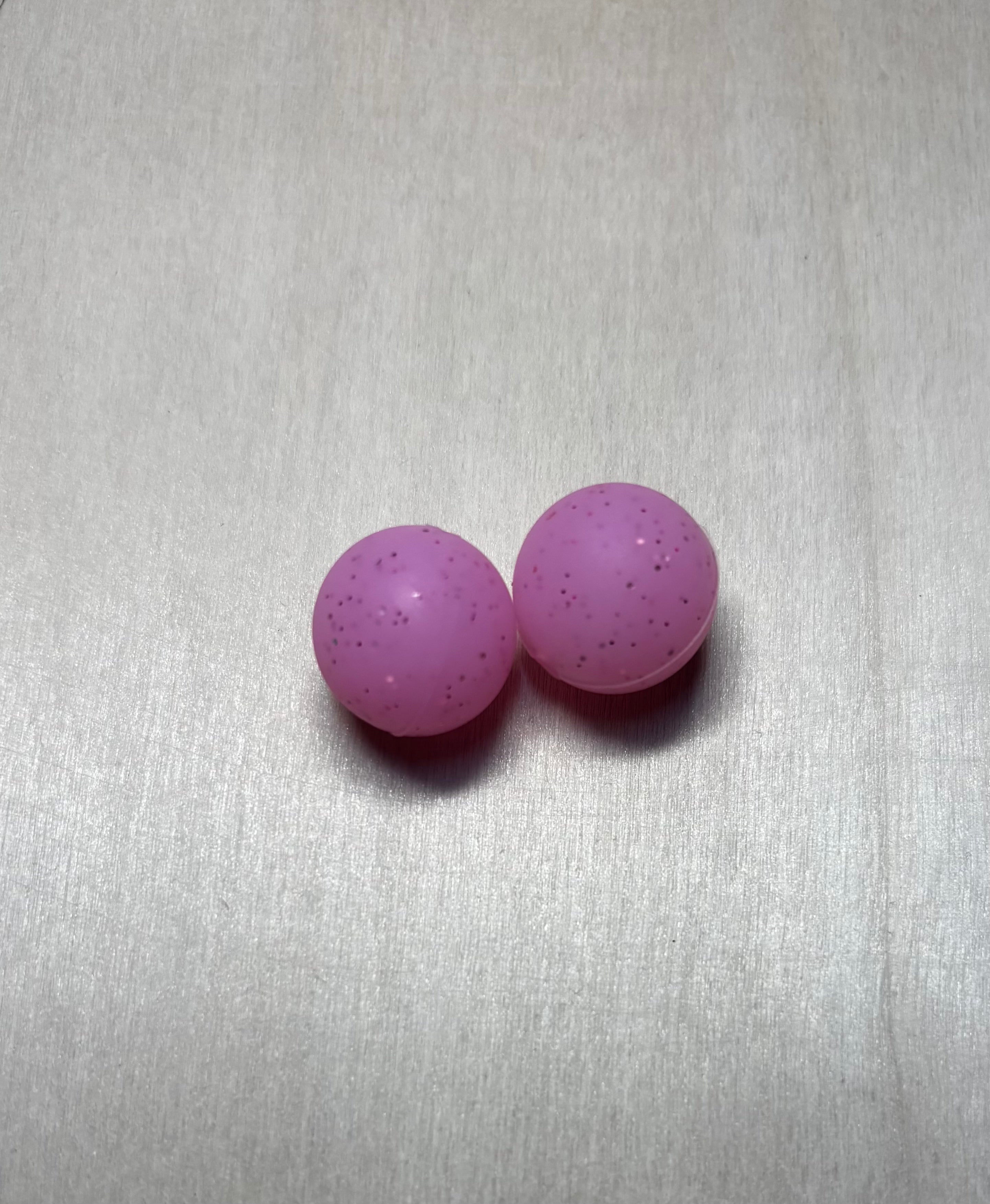 Perles rondes pailletées