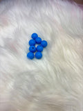Perles 12 mm bleu ciel