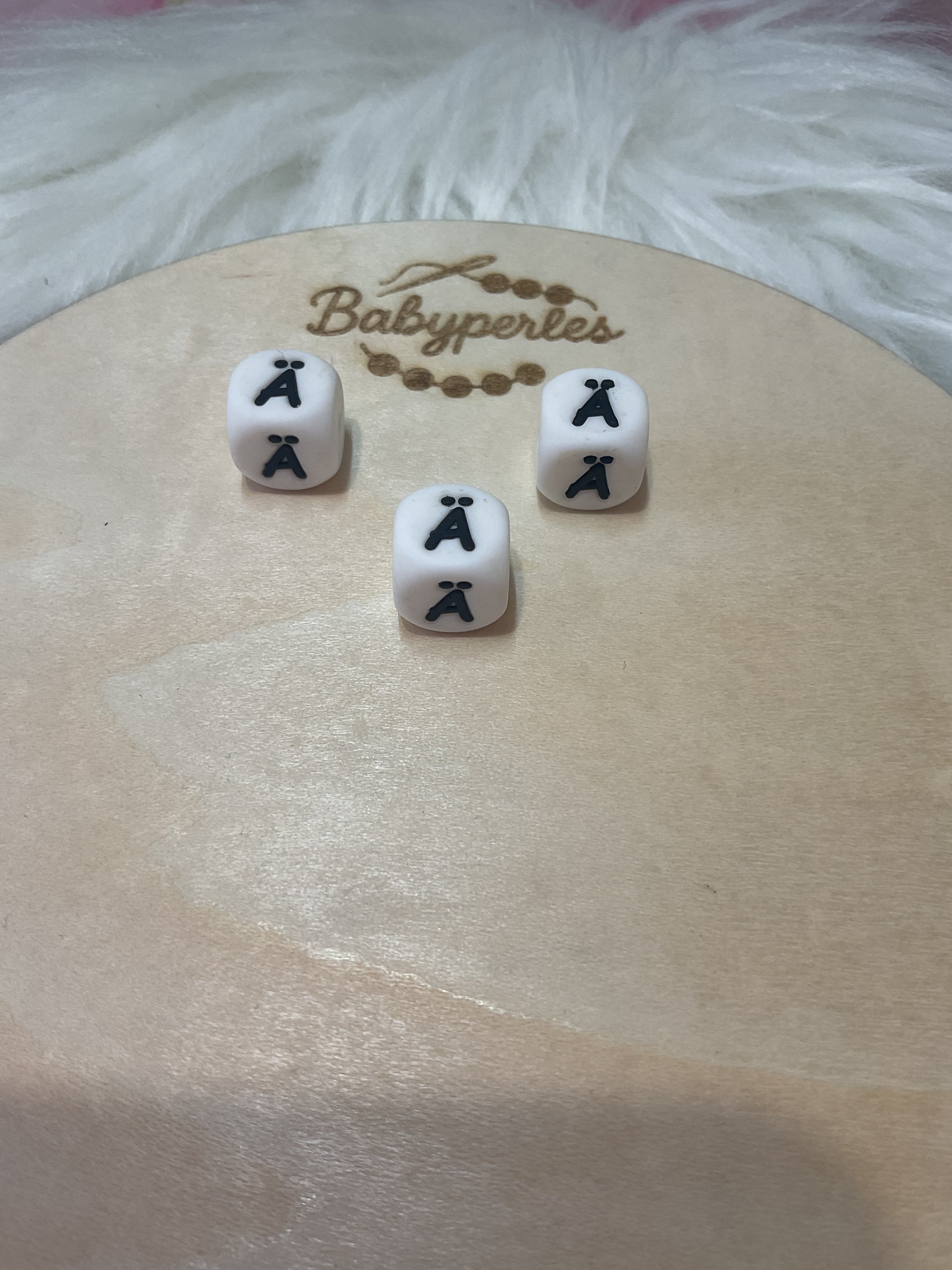 Lettres caractères spéciaux 12mm