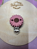 Clip fleur marguerite Blush