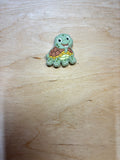 Tortue vert sauge / camel