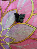 Papillon noir pailletée