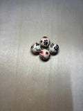 Perles pattes animaux fleuries 15 mm