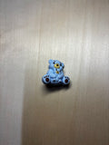 Ourson et maman bleu en 3D